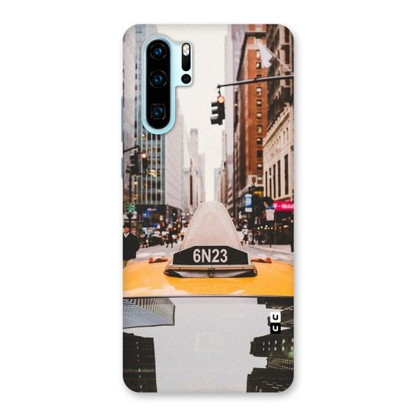 City Taxi Back Case for Huawei P30 Pro