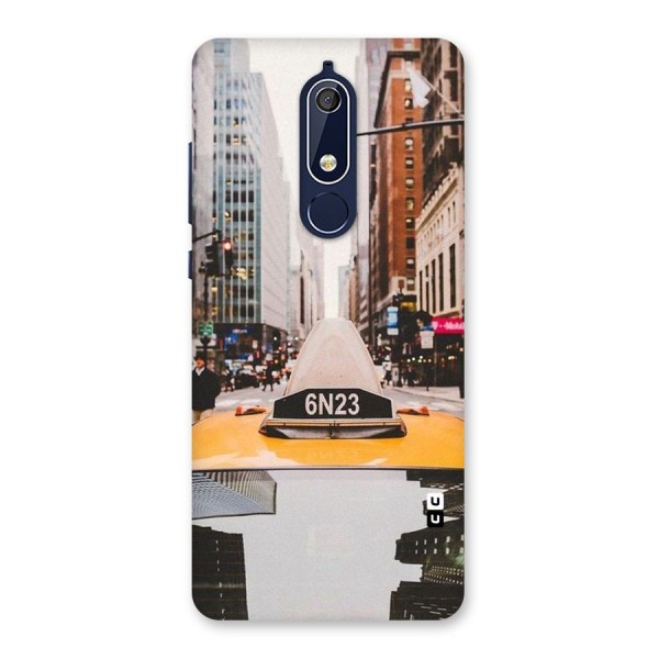 City Taxi Back Case for Nokia 5.1