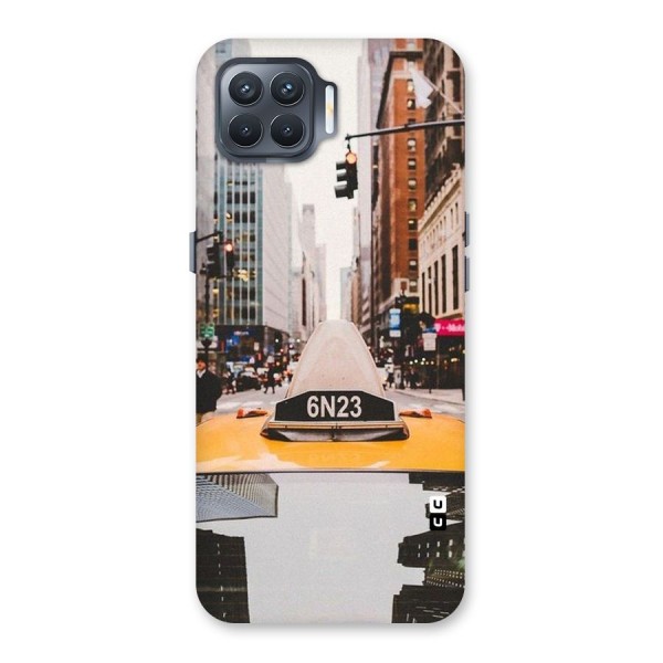 City Taxi Back Case for Oppo F17 Pro