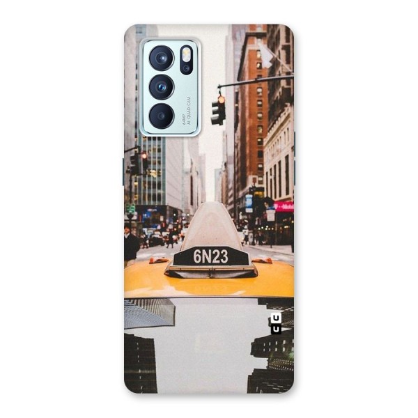 City Taxi Back Case for Oppo Reno6 Pro 5G