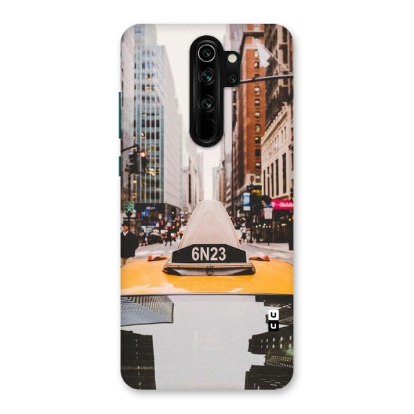 City Taxi Back Case for Redmi Note 8 Pro