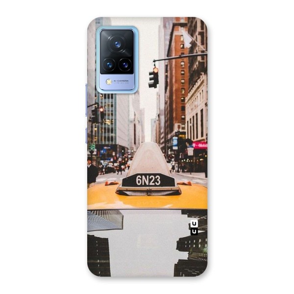 City Taxi Back Case for Vivo V21 5G