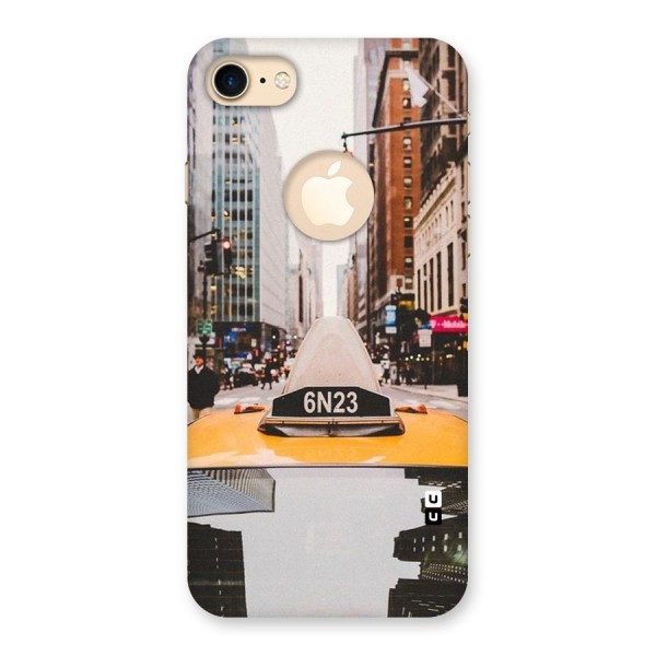 City Taxi Back Case for iPhone 8 Logo Cut