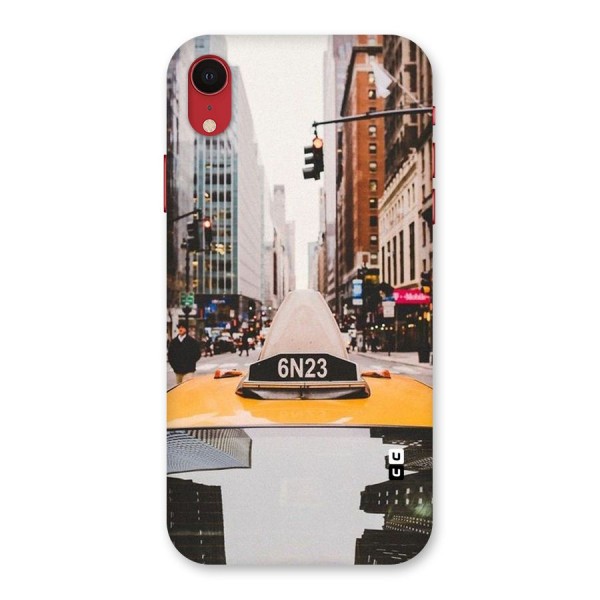 City Taxi Back Case for iPhone XR