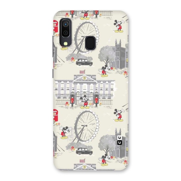 City Tour Pattern Back Case for Galaxy A20