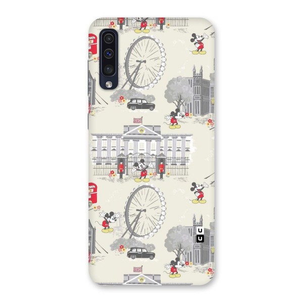 City Tour Pattern Back Case for Galaxy A50