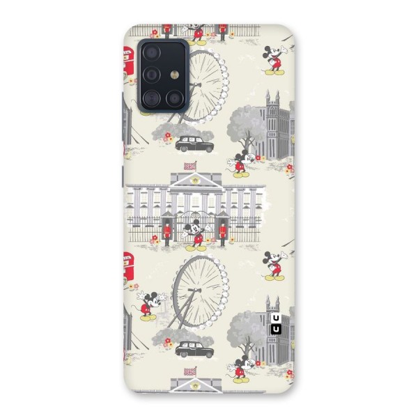 City Tour Pattern Back Case for Galaxy A51