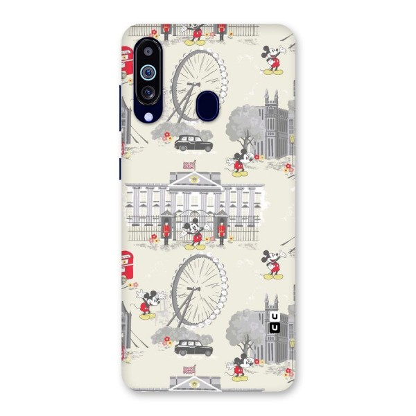 City Tour Pattern Back Case for Galaxy A60