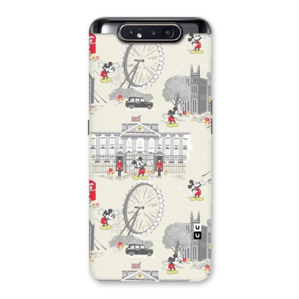 City Tour Pattern Back Case for Galaxy A80