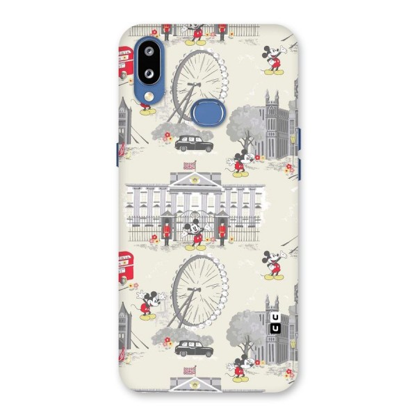 City Tour Pattern Back Case for Galaxy M01s