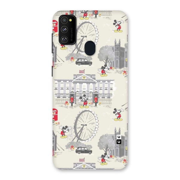 City Tour Pattern Back Case for Galaxy M21