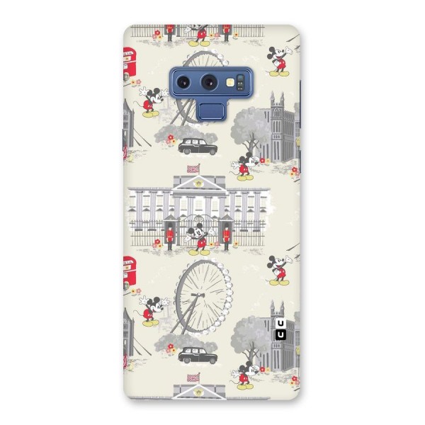 City Tour Pattern Back Case for Galaxy Note 9