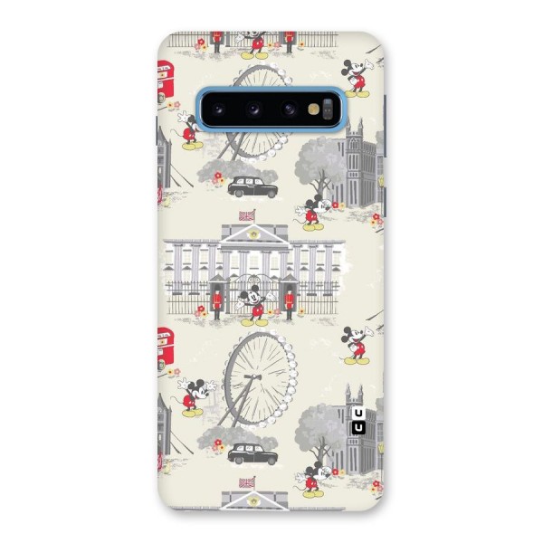 City Tour Pattern Back Case for Galaxy S10