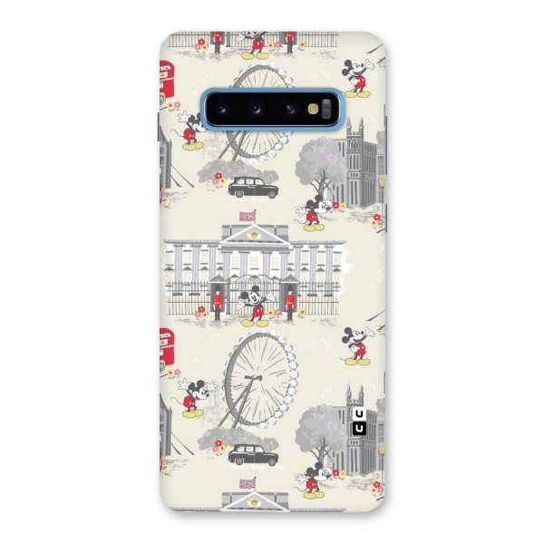 City Tour Pattern Back Case for Galaxy S10 Plus