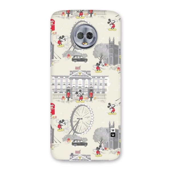 City Tour Pattern Back Case for Moto G6