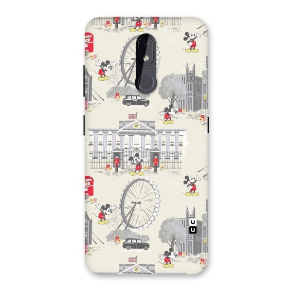 City Tour Pattern Back Case for Nokia 3.2