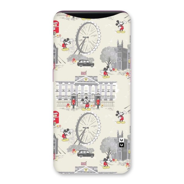 City Tour Pattern Back Case for Oppo Find X