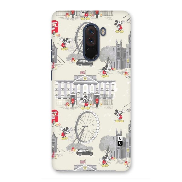 City Tour Pattern Back Case for Poco F1