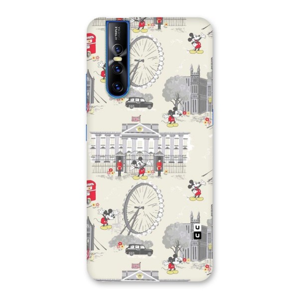 City Tour Pattern Back Case for Vivo V15 Pro