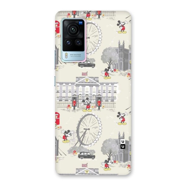 City Tour Pattern Back Case for Vivo X60 Pro