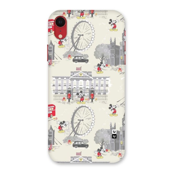 City Tour Pattern Back Case for iPhone XR