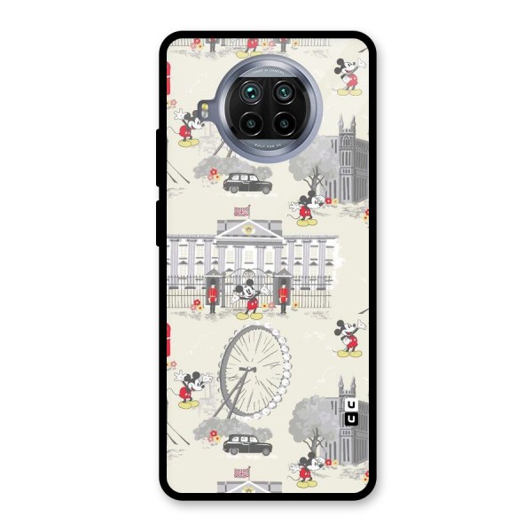 City Tour Pattern Glass Back Case for Mi 10i