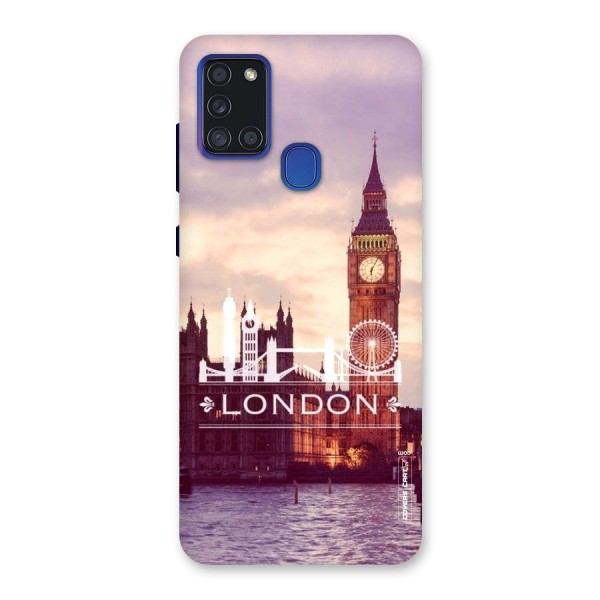 City Tower Back Case for Galaxy A21s