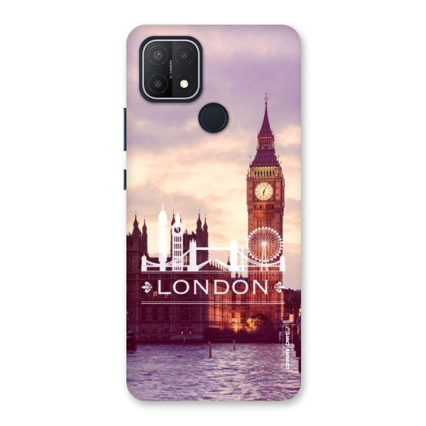 City Tower Back Case for Oppo A15