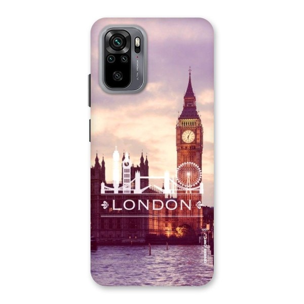 City Tower Back Case for Redmi Note 10