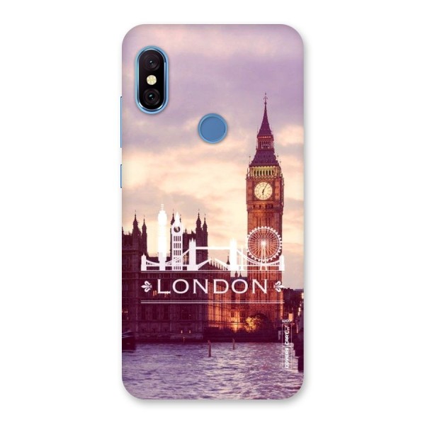 City Tower Back Case for Redmi Note 6 Pro