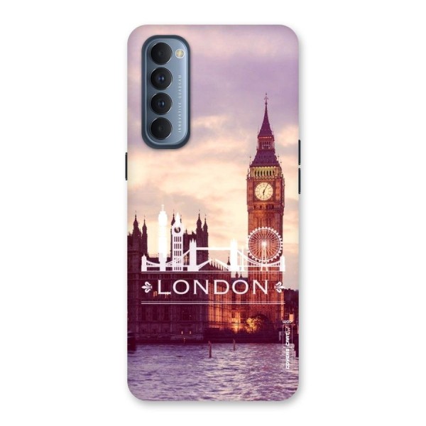 City Tower Back Case for Reno4 Pro