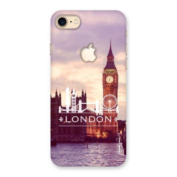 City Tower Back Case for iPhone 7 Apple Cut