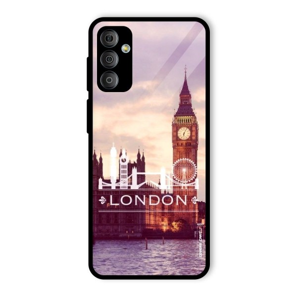 City Tower Glass Back Case for Galaxy F23