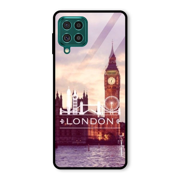 City Tower Glass Back Case for Galaxy F62