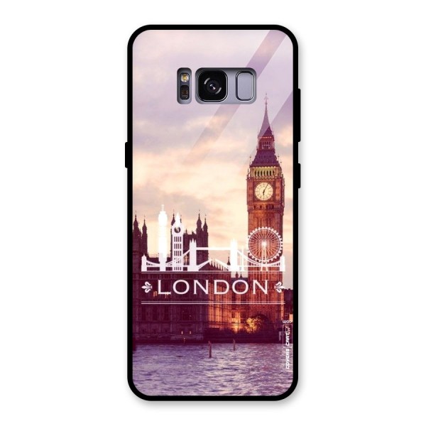 City Tower Glass Back Case for Galaxy S8