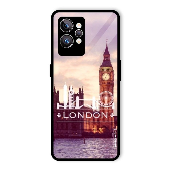 City Tower Glass Back Case for Realme GT2 Pro