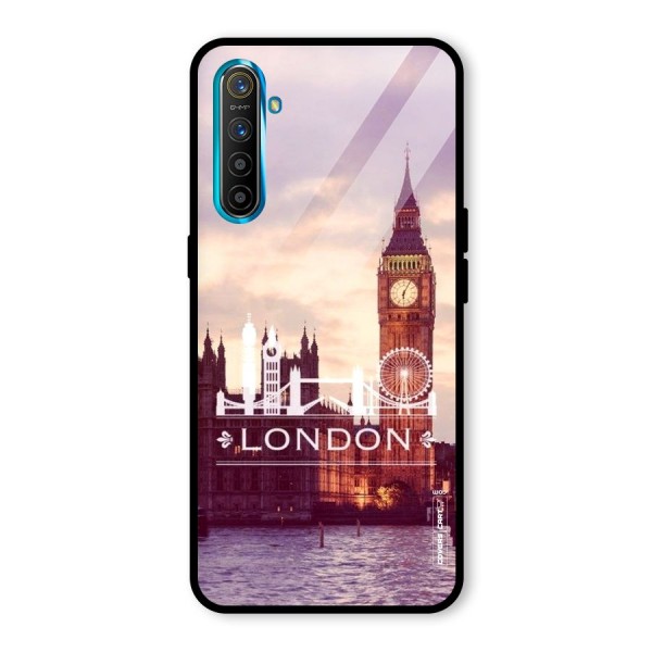 City Tower Glass Back Case for Realme XT