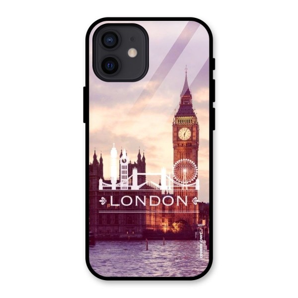 City Tower Glass Back Case for iPhone 12