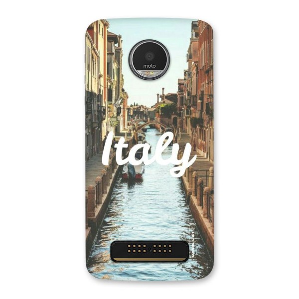 City Travel Back Case for Moto Z Play