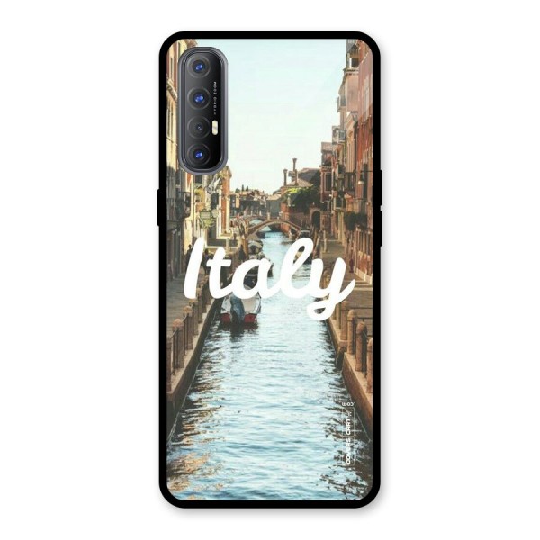 City Travel Glass Back Case for Oppo Reno3 Pro