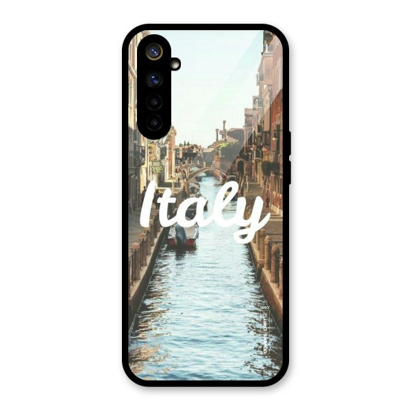 City Travel Glass Back Case for Realme 6