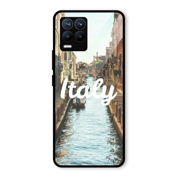 City Travel Glass Back Case for Realme 8 Pro