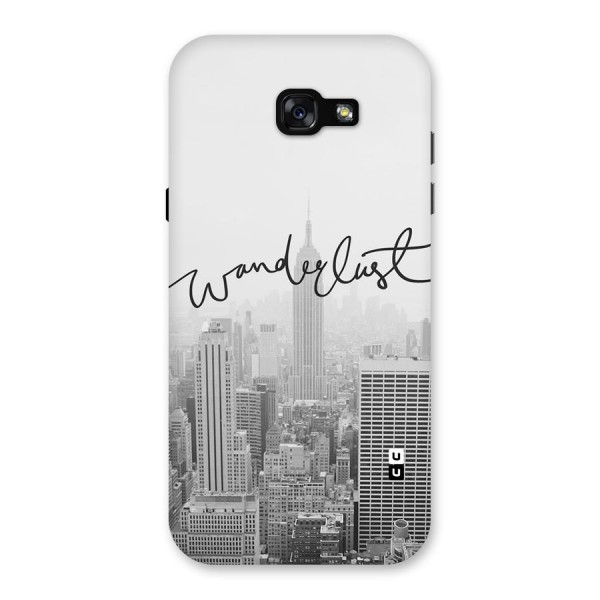 City Wanderlust Monochrome Back Case for Galaxy A7 (2017)