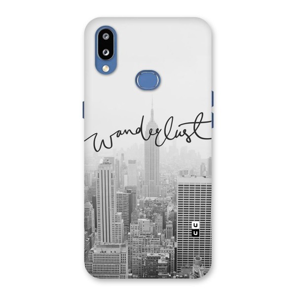 City Wanderlust Monochrome Back Case for Galaxy M01s