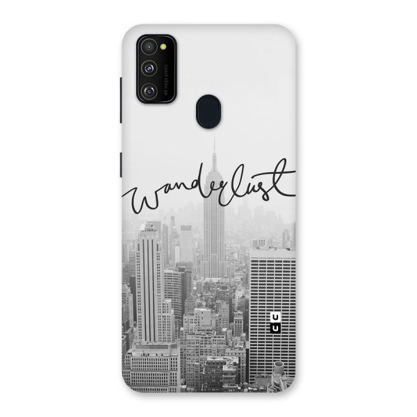 City Wanderlust Monochrome Back Case for Galaxy M21