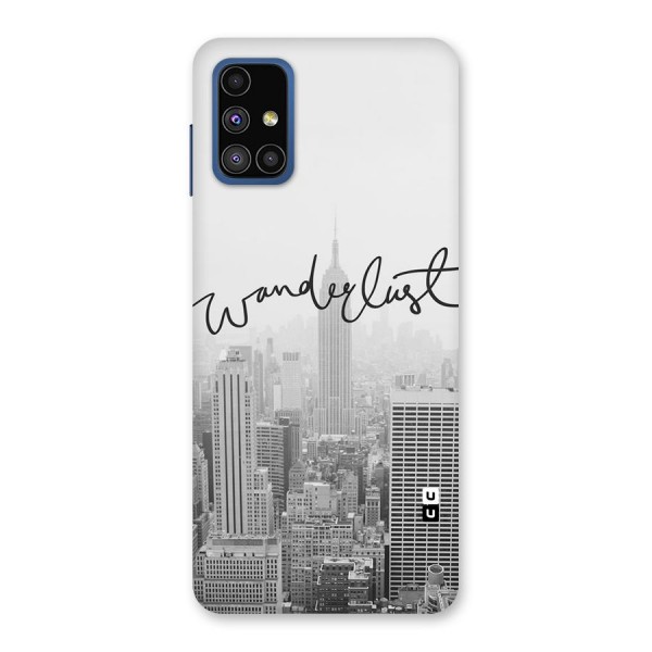 City Wanderlust Monochrome Back Case for Galaxy M51