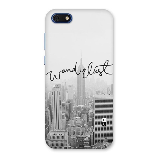 City Wanderlust Monochrome Back Case for Honor 7s