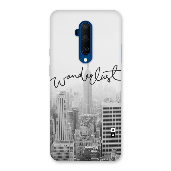 City Wanderlust Monochrome Back Case for OnePlus 7T Pro