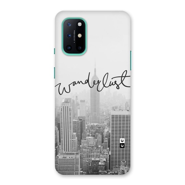 City Wanderlust Monochrome Back Case for OnePlus 8T