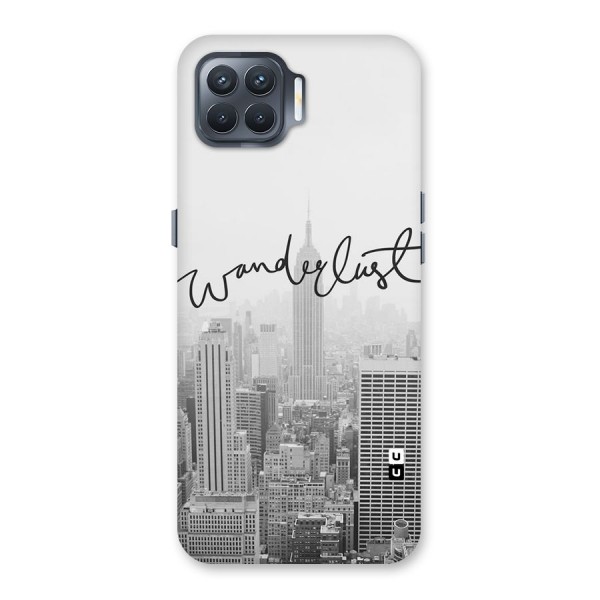 City Wanderlust Monochrome Back Case for Oppo F17 Pro